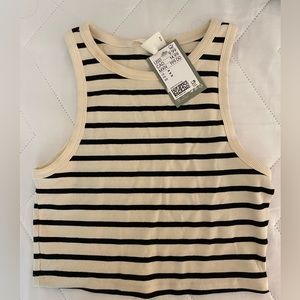 Stripes Crop Tanktop
